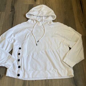 CAbi Road Trip Hoodie White #5920